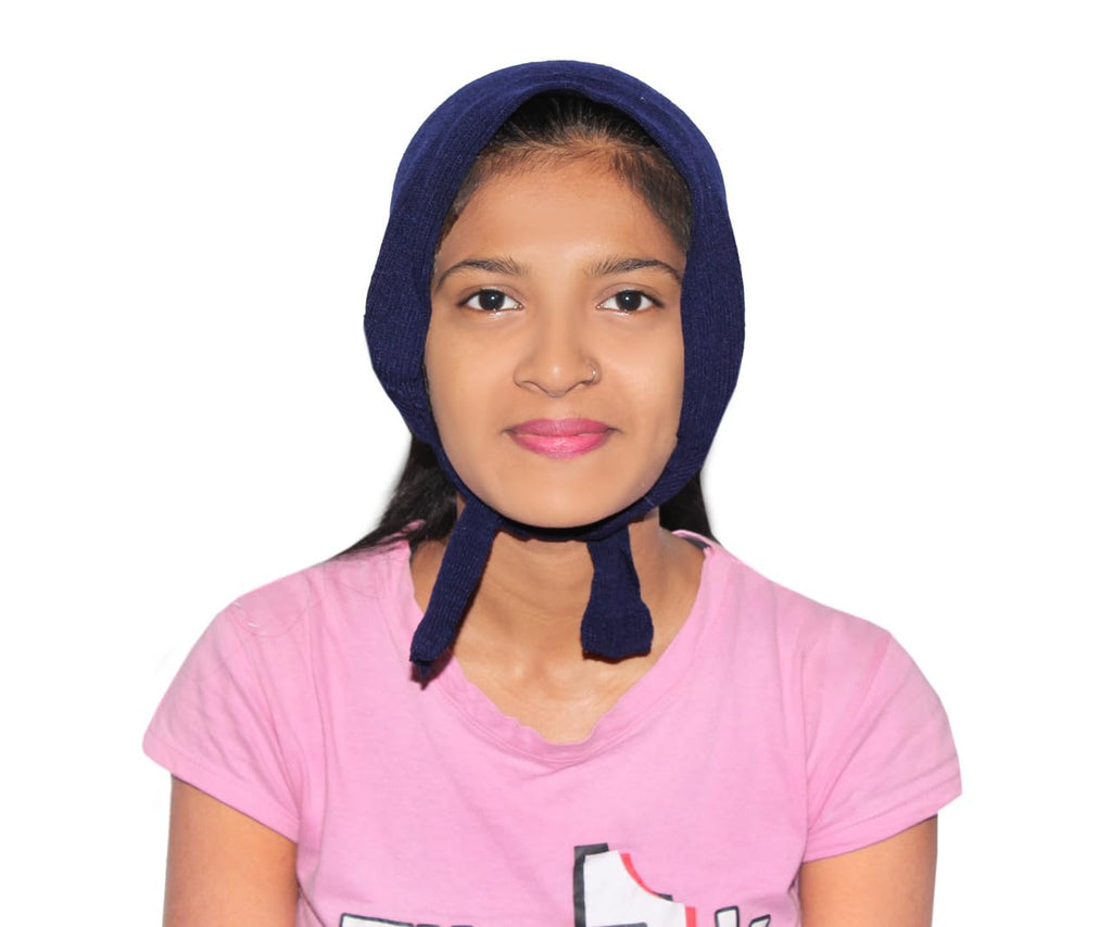 Goodluck Woolen Maternity Muffler for Women | Pack of 2 | Multicolor (Designs May Vary) | Winter Scarf | Size: 31.5 × 10 Inches
