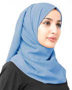 Urshia Georgette Hijab - Malaysian Diamond Georgette Pack of 5 (Pack of 5 - I)