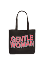 THE SACK CO. Large Canvas Tote Bag for Women, Tote Handbags for Women with Zipper for College, Shopping, Office College Office (Black bag gntl women pink & grey)
