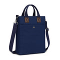 ECOCARRY Cotton Canvas Tote Bag for Women & Men | Stylish Shoulder & Crossbody Handbag with Zipper For Boys Girls & Adults | hand bags for woman & Man | College, Office, Travel & Daily Use, Shopping