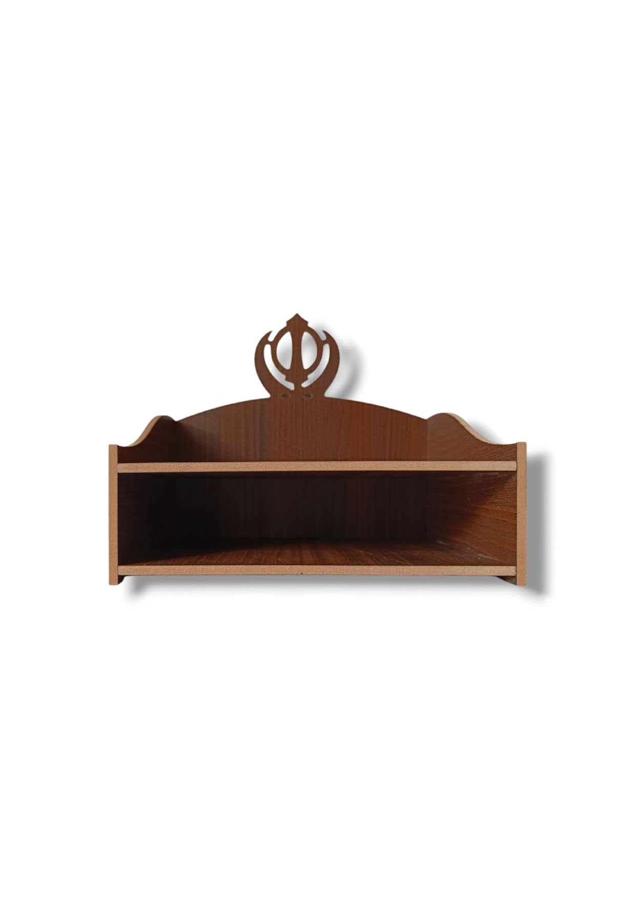 Beautiful Sikh Khanda Temple for Table Top and Wall Hanging for Home Decor Engineered Wood Home Temple