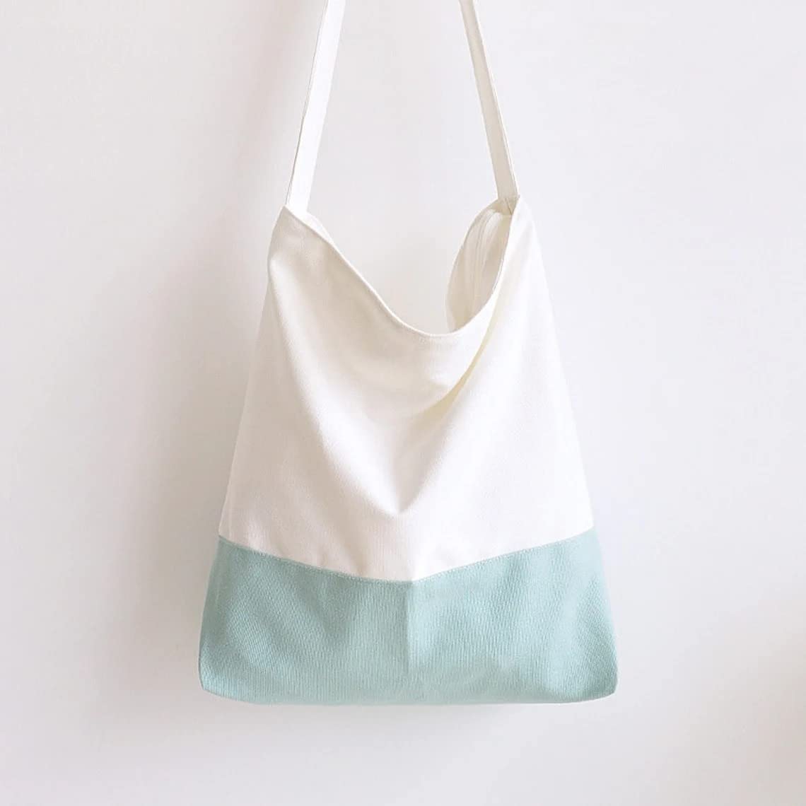 Glowic Reusable Tote Bags|100% Organic Cotton Grocery Bag | Multi-Purpose Bag|Sturdy Canvas Bag with 12kgs Capacity | Multiple Color Designs,Pack of 3(WBAG-66)