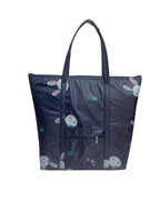 SIVIBAG Foldable Waterproof Travel Tote Bag for Women | Cute Print Lightweight Large Capacity Shoulder Gym Bag & Sports Bag with Zipper Pocket | Stylish College, Office & Daily Use Shopping Bag