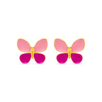 KISNA 9KT FlutterBling Gold Kids Earring | Pure Gold Gifts for Children