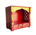 Kamdhenu Art and Craft Wooden Temple/Home Temple/Pooja Mandir/Pooja Mandap/Temple