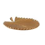 Purestory Metal Jewelry Dish Tray, Decorative Trinket Dish, Modern Accent Tray.Trinket Tray Home Decor Wedding Gift for Her Desk Organizer Accessories Small Ring Holder - Gold (6 Inches)