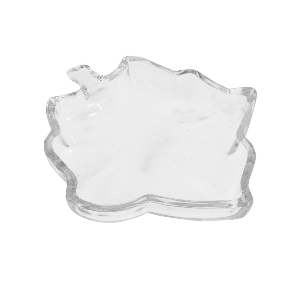JAIPUR ACE Crystal Tortoise Glass Kachua with Beautiful Bowl Plate Fengshui Vastu Set for Good Luck Feng Shui Turtle Best Gift Office Showcase Showpiece & Home Decor (Leaf Plate)