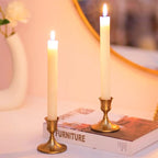 HASTHIP® 2 Pack Candle Holder Stand for Home Decoration Metal Taper Candle