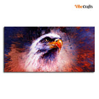 VIBECRAFTS Canvas Paintings for Living Room Drawing Room Eagle Art Canvas Wall Painting Fitted With Wooden Frame For Home | Office | Living Room | Gifts (PTVCH_2532)
