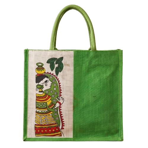 NEXUS Madhubani jute Bag