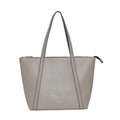 The Gusto AZA - Premium Vegan Leather Tote Bag for Women with Grained Texture | Medium Size Stylish Hand Bag/Shoulder Bag, Fits upto 14 Laptop
