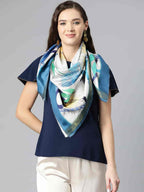 SILK LAND Women's Digital Printed Scarfs