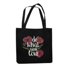 TheYaYaCafe Cotton Printed Tote Bag combo of 2|Multipurpose bags| Reusable Bags |Lightweight|Eco-friendly Grocery Bags