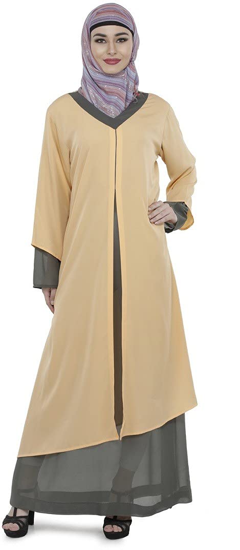 Momin Libas Abeeha Multicolor Islamic Abaya & Burkha burqa jilab_M