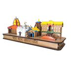 Chardham 3D Wood Tempal for Home Decoration and Gift kedarnath, Badrinath,Yamunotri, Gangotri Wooden Handmade Temple