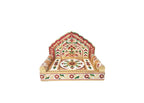 Handicrafts SRS Meenakari Wooden Singhasan