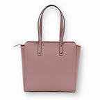 The Gusto Beyond Plus - Premium Vegan Leather Tote Bag for Women, Big Size, Pink | Stylish Handbag for women with Zip Closure | Fit for Office Bag, College, Travel Use | Handcrafted in India
