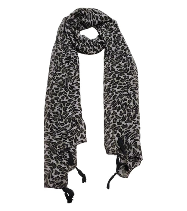 FLIHAUT Women’s Chiffon Georgette Printed Scarf/Stole Combo Pack of 5 | Lightweight Multipurpose Fashion Scarves for Casual, Office & Party (50x172 cm)