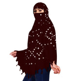 VASTTRAM Women's Pure Cotton Long Scarves Scarf Cum Mask usable for Driver Anti Pollution Full Face Cover With UV Sun Rays Protection