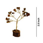 Crystal Divine Mini Crystal Tree Handmade Natural Gemstone Tree for Shielding and Grounding Energy in Home Decor 1 Pcs