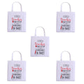 Mayatra's Organic Cotton Tote Gifting Bag, Eco Friendly Lightweight Reusable Grocery Shopping Cloth Bags,Christmas Gift… (Teacher_5)