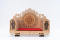 SUNBEET Handcrafted Wooden Decorative Sinhasan for Mandir | Sinhasan for Laddu Gopal | God Singhasan for Pooja & Temple Decoration