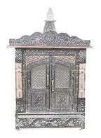 Suhanika Crafters Wooden Pooja Mandir for Home - Mantapa/Temple for Pooja Room - Modern Design (X-Small 6x10 Inches)