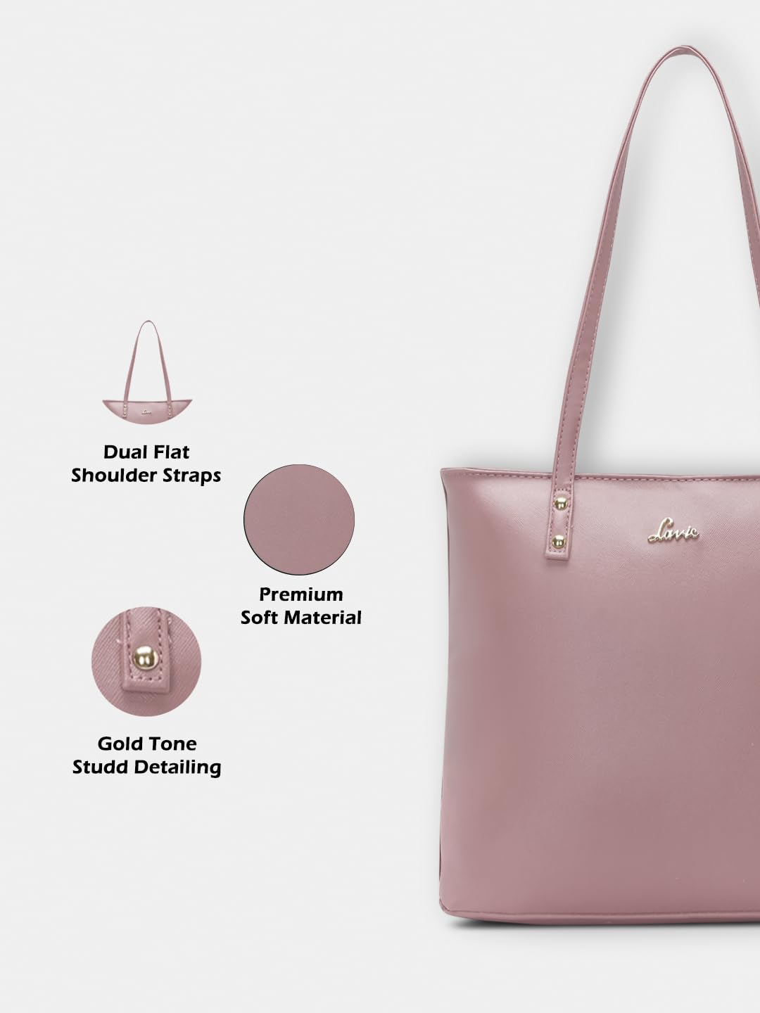 Lavie Women's Pavo Tote Handbag | Tote Bag for Work | Ladies Purse | Stylish Shoulder Bag | Gift for Women
