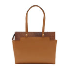 The Gusto Estelle - Premium Large Size Vegan Leather Tote Bag for Women | Stylish Hand Bag/Shoulder Bag with Zip | College, Casual Use, Office Tote Bag