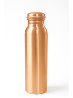 viDixn 100% Pure Copper Water Bottle 950ml – Ayurvedic Leak-Proof Copper Bottle for Drinking Water – Handcrafted Mandala Design – BPA-Free & Eco-Friendly – Improves Immunity & Digestion (Copper_Plain)