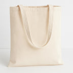 Bhoomi Impex Cotton Bags, Natural Cotton, Large Shopping Bags with Long Handles, Set of 2, Off-White Tote Bag for Women/Girls | Multipurpose Bags for School/Gym/Shopping