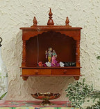 Kamdhenu Art and Craft Wooden Temple/Home Temple/Pooja Mandir/Pooja Mandap/Temple (5)