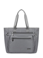 CELEBRINO Spacious Tote Handbag for Women | Nylon Hand Bags with Multiple Zip Compartments | Waterproof Large Shoulder Bag for Office, College, Travel & Shopping | Multi Pocket Zipper Handbags