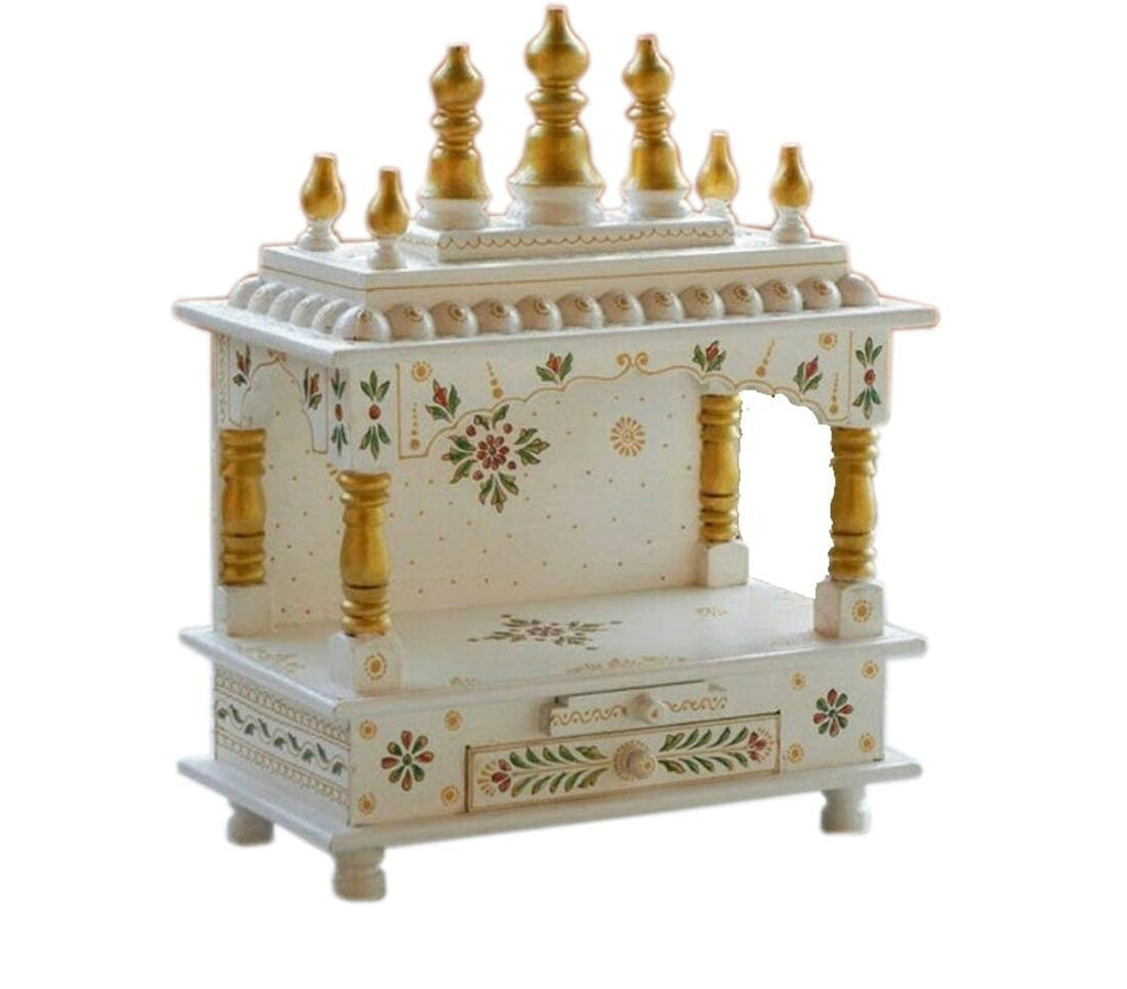 Kamdhenu Art and Craft Wooden Temple/Home Temple/Pooja Mandir/Pooja Mandap/Temple (4)