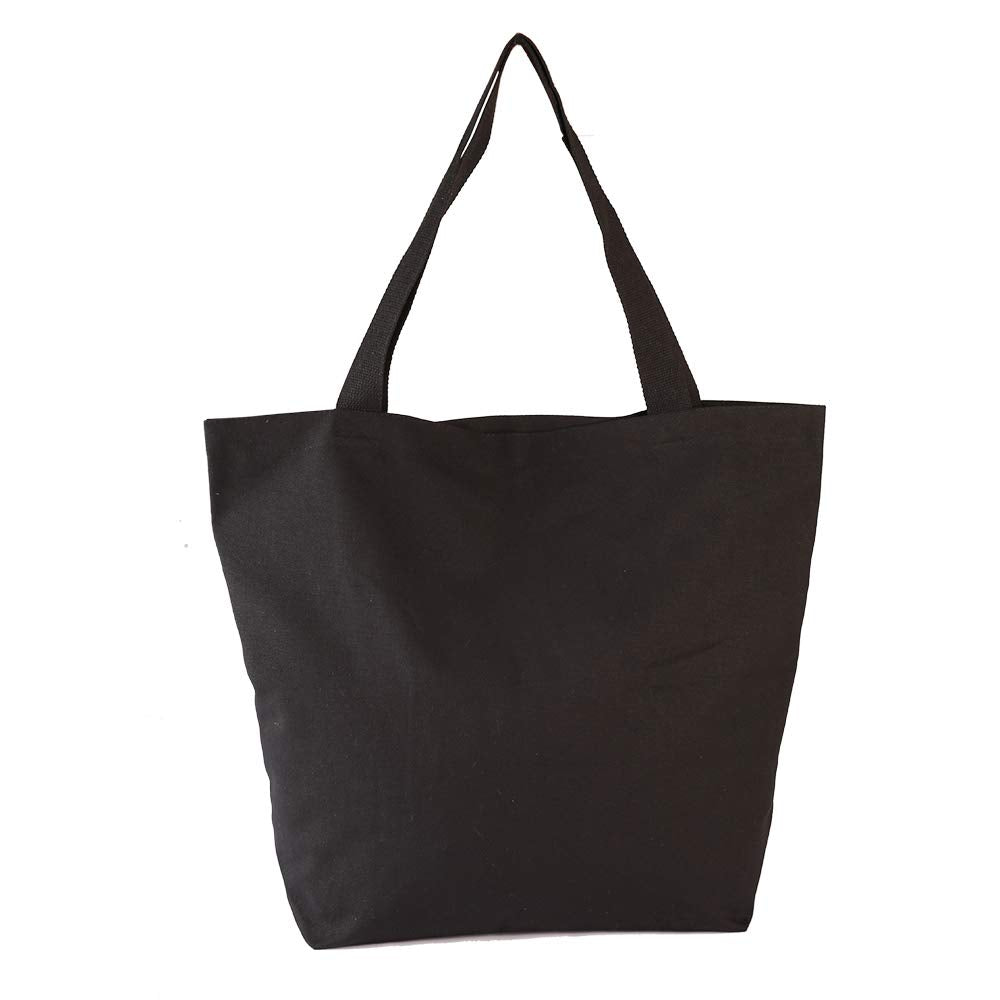 Augbunny Durable 100% Cotton 12oz Canvas Heavy Duty Extra Large Grocery Bag Beach Tote Shopping Bag Multi Purpose Tote.