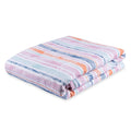 Wakefit Dohar Single Bed | 100% Cotton Blanket for Single Size Bed, Quilt | 110 GSM | Reverisible AC Blanket | 90x56 Inches - Tropica Peach Kafalo