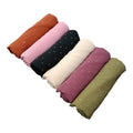 Premium Rhinestone Hijab | Korean Georgette | 70 x 30 Inch | Sparkle Scarf for Women | Soft & Lightweight Fabric COMBO PACK OF 6 (PACK OF 6- B)