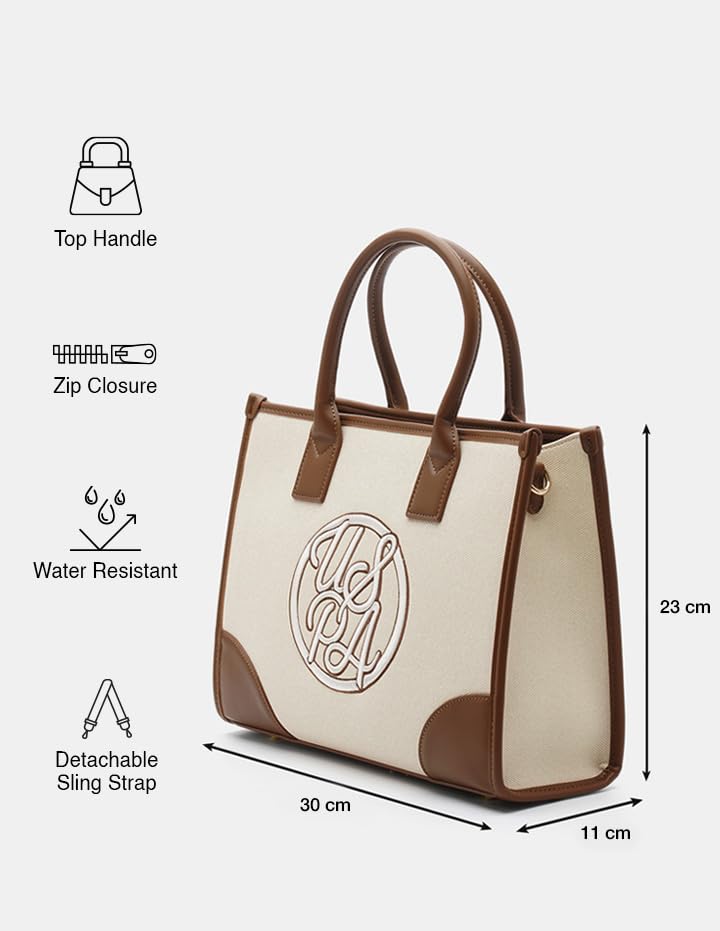 Cocco Tote Handbag |Solid Finish For Women| Trendy Bag For Casual Use