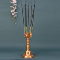 Artvarko™ Brass Agarbatti Stand Incense Holder Burner Idol Statue for Home Décor Mandir Temple Gift Showpiece 7 Inch