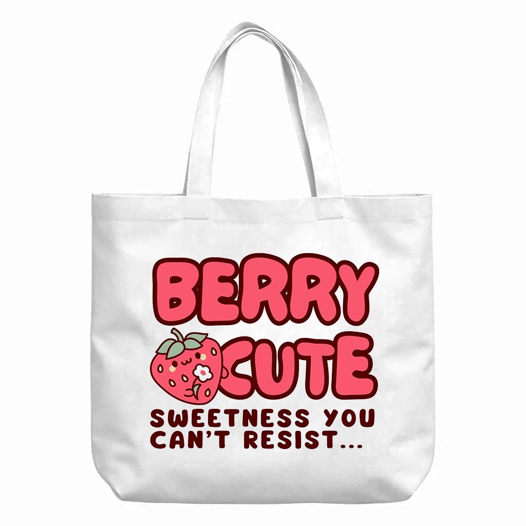 Bhoomi Impex Cotton Tote Bag - Reusable Eco-Friendly Shopping & Everyday Carry Bag, Lightweight & Durable_ Print - 22