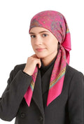 CHACKO Women’s Wool Winter Scarf | Soft & Warm Woolen Muffler | Stylish Cold Weather Wrap for Women | Pack of 1_Pink