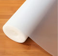 GripEasy Ethylene Vinyl Acetate Transparent Food Grade Eva Multipurpose Shelf Liner Mat Roll Solid (50Cmx20M) for Kitchen Drawer, Cupboard, Dining, Almirah (Diamond Texture, Transparent) Kafalo