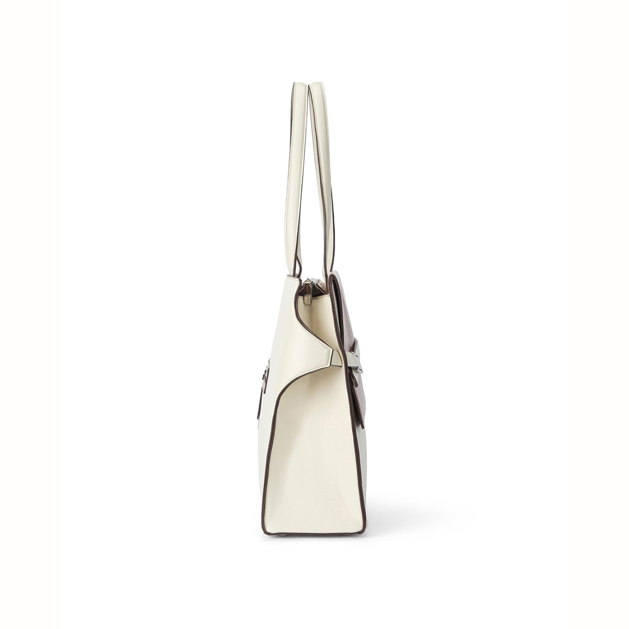 Lino Perros Monroe Daisy Off-White Tote Bag