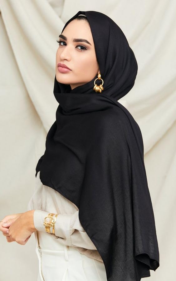 URSHIA DIAMOND GEORGETTE HIJAB PACK OF 10 (PACK OF 10-A)