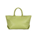 Nautica Women's Large Tote Bag | Durable PU with Quilted Design & Padded Grab Handles Ladies Shoulder Bag | Premium Spacious Handbag with Magnetic Closure for Girls | Green