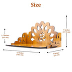 Sehaz Artworks Pooja Mandir for Home Big Size | Puja Mandir for Home Wall Mounted | Wooden Temple | Pooja Stand