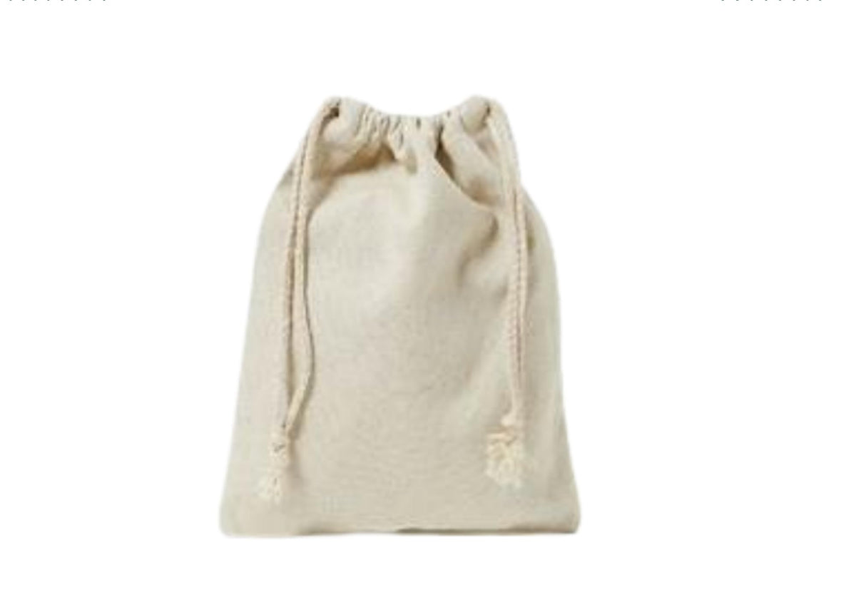 Fresh Bio Cotton Tote Bag | Reusable Shopping Tote for Grocery, Travel | Lightweight & Stylish | Drawstring Bag | Eco-Friendly, Durable & Spacious (10, 12 X 16)
