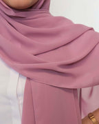 ABEEHA® 10Pcs (Random Colours) Women Chiffon Georgette Hijab Scarf, Lightweight Stole Soft Fabric, Multicolour, 180x70 cm (SET-A)