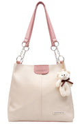 AESTHETIC Women’s Shoulder Handbag | Elegant PU Leather Tote with Chain Strap | Stylish Daily Use Purse for Office, College & Casual Outings-T-06