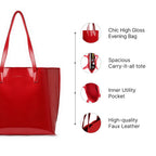 Fastrack Party Tote Bag for Women, Girls and Ladies | Large Tote Bag with Button Closure